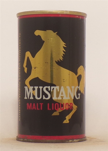 Mustang Malt Liquor Intact U Tab