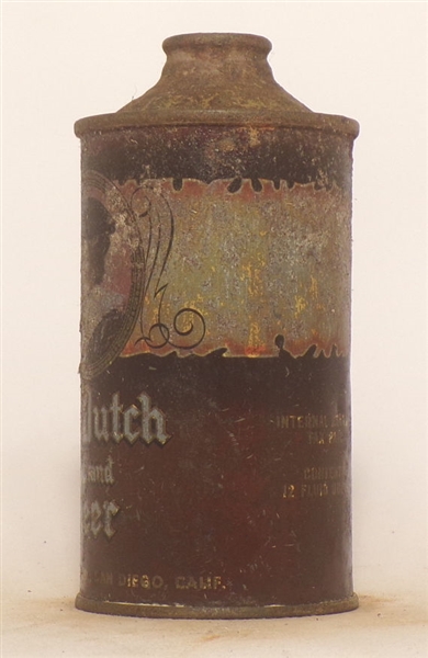 Old Dutch Beer Low Profile Cone Top