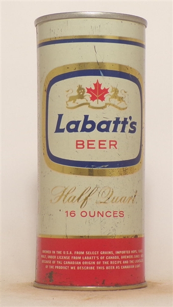 Labatt's Intact Zip 16 oz
