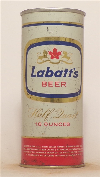 Labatt's Intact Zip 16 oz