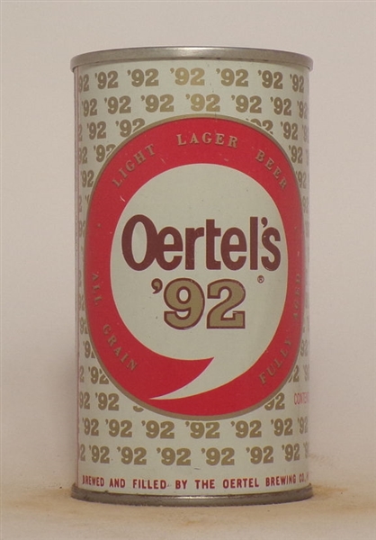 Oertels 92 Tab Top