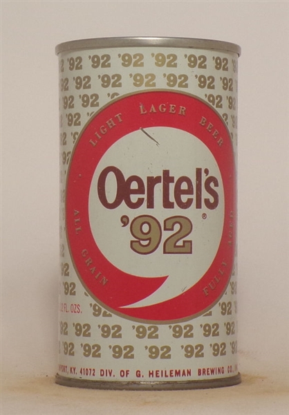 Oertels 92 Tab Top