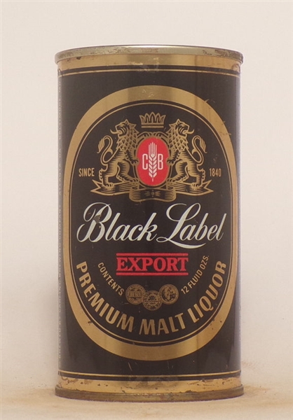 Black Label Malt Liquor Tab Top