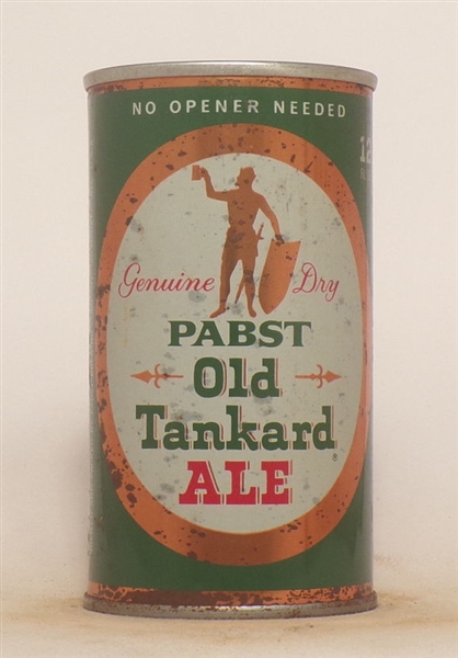 Pabst Old Tabkard Ale Tab Top