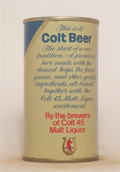 Colt Beer Tab Top