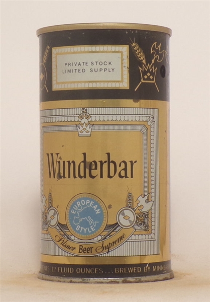 Wunderbar (small hile drilled in side)