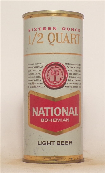 National Bohemian 16 Ounce Tab Top