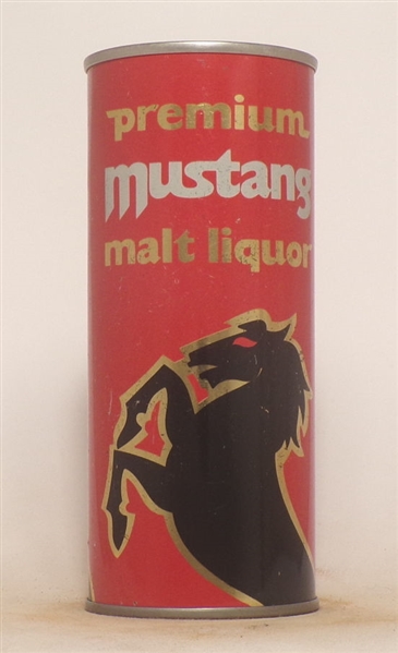 Mustang Malt Liquor 16 Ounce Tab Top