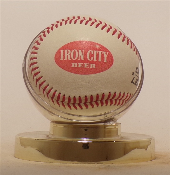 Iron City Baseball signed by Bill Mazeroski