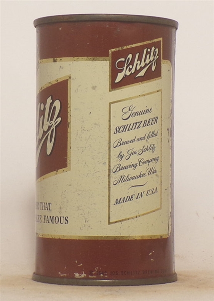 Schlitz Flat Top #1