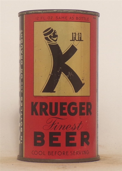 Krueger Beer OI Flat Top