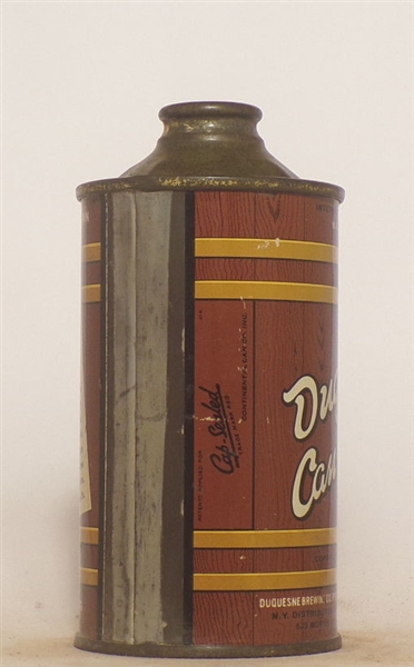 Duquesne Can-O-Beer Low Profile Cone Top