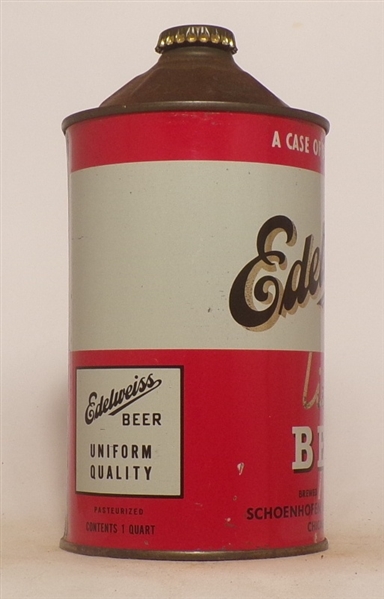 Edelweiss Quart Cone Top