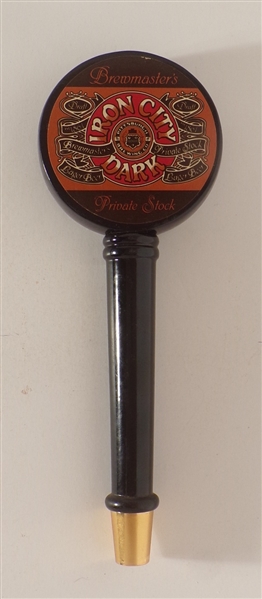 Iron City Dark Tap Handle 