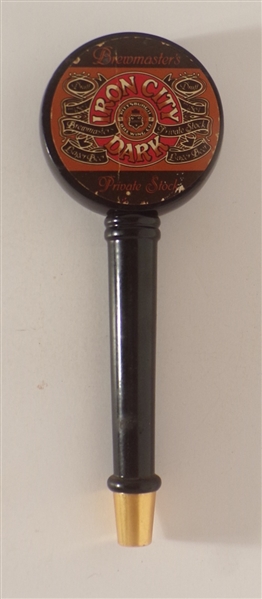 Iron City Dark Tap Handle 