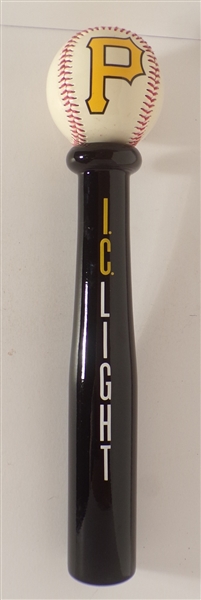 IC Light Pittsburgh Pirates Baseball Tap Handle