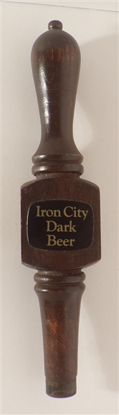 Iron City Dark Tap Handle 