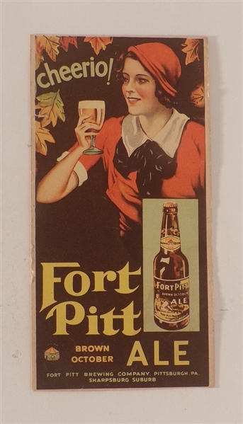 Fort Pitt Ale Ad