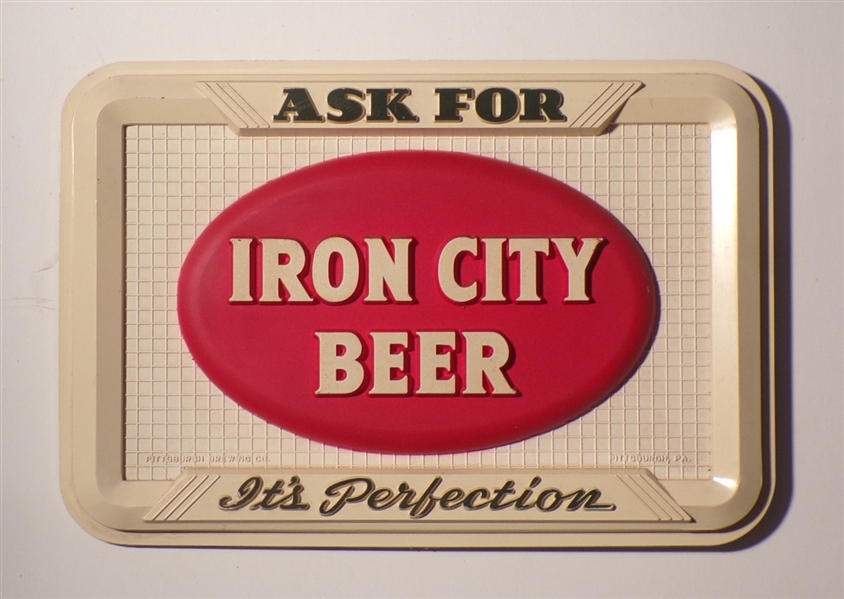 Iron City Celluloid Sign #1