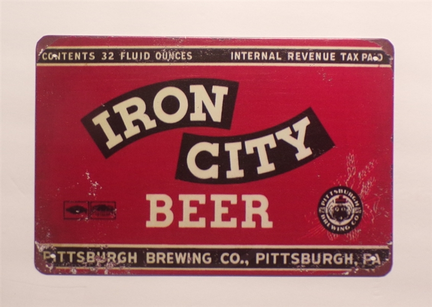 Iron City Modern Sign