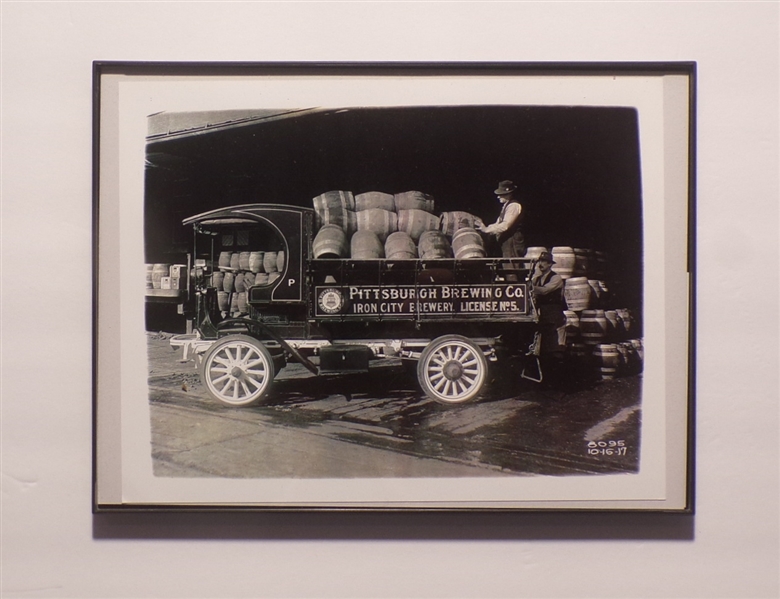 Pittsburgh Brewing Company Delivery Truck Photograph