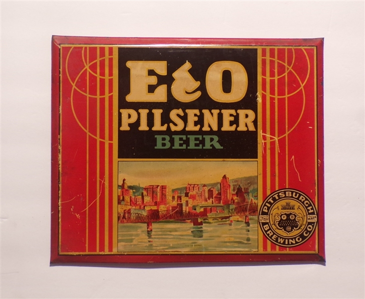 E&O Tin Over Cardboard Sign #2