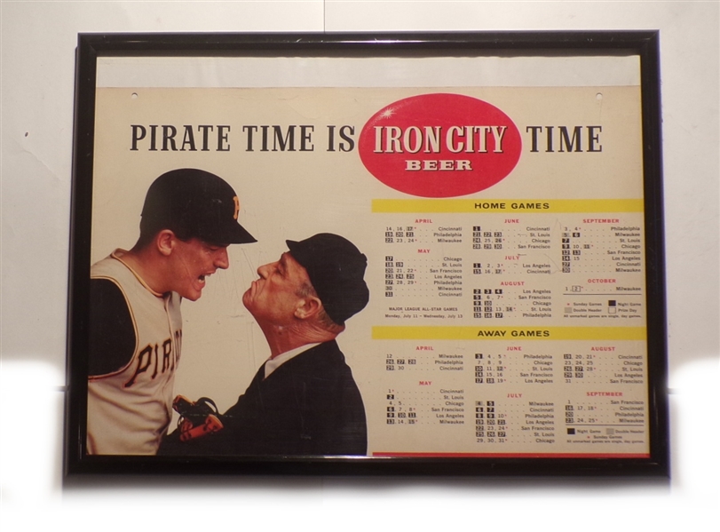 Pirate Time is Iron City Time Framed Sign