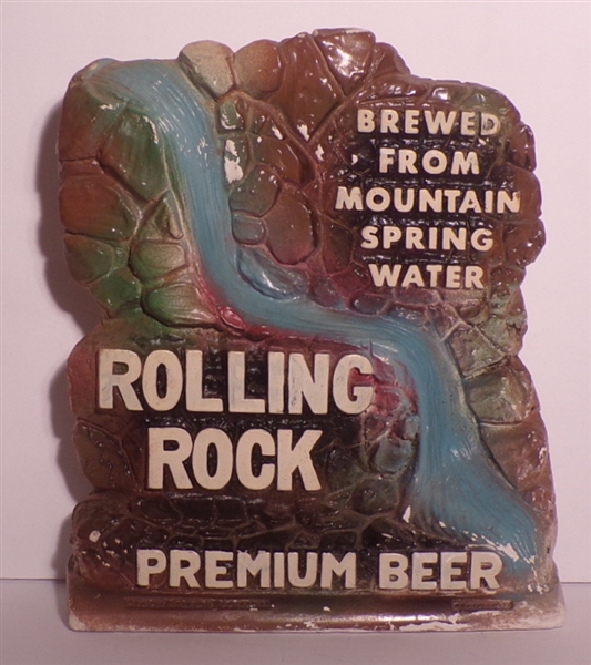 Rolling Rock Chalk Statue #1