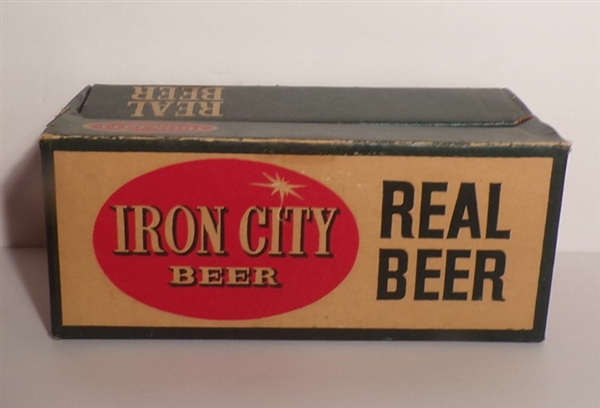 Iron City Cardboard Beer Case