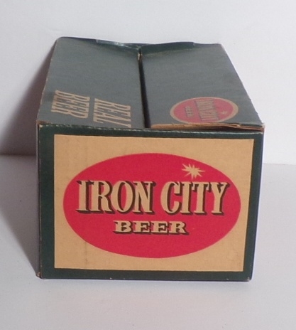 Iron City Cardboard Beer Case