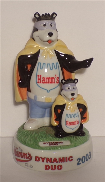 Hamm's Dynamic Duo 2003 Figural