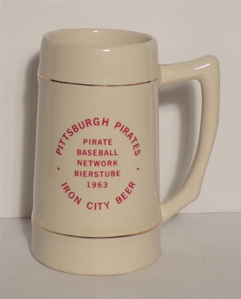 Pittsburgh Pirates 1963 Iron City Mug