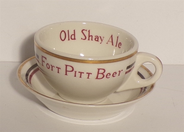 Fort Pitt / Old Shay Teacup and Saucer Set