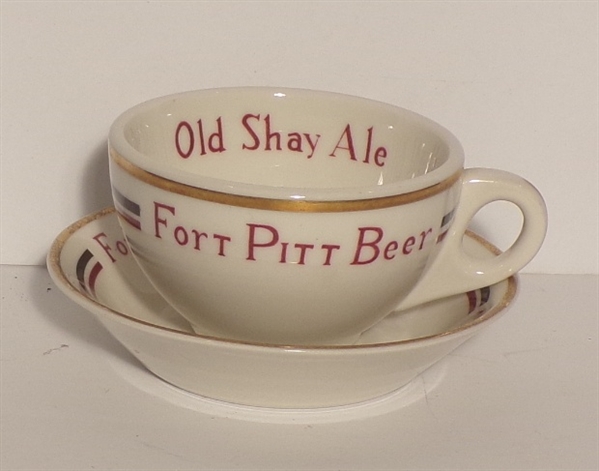 Fort Pitt / Old Shay Teacup and Saucer Set