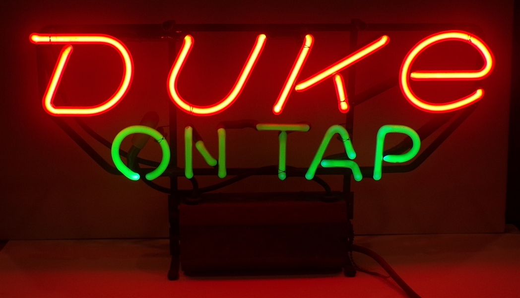 Duke Neon Sign