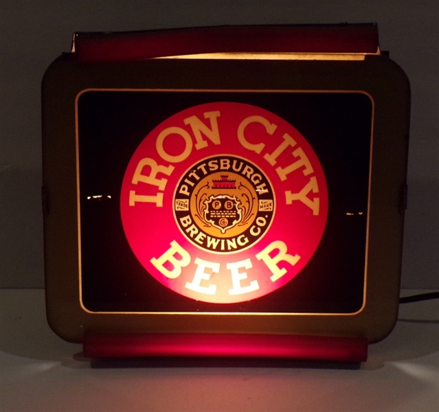 Iron City Lighted Sign