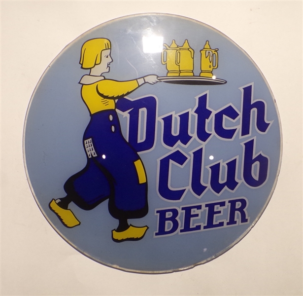 Dutch Club Convex Glass Sign