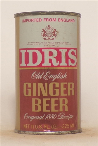 Idris Ginger Beer Flat Top (England)