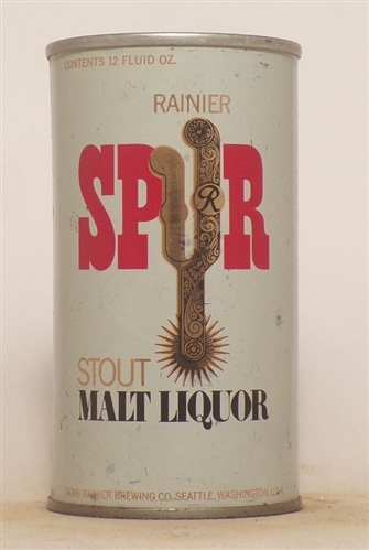 Spur Stout Malt Liquor Tab
