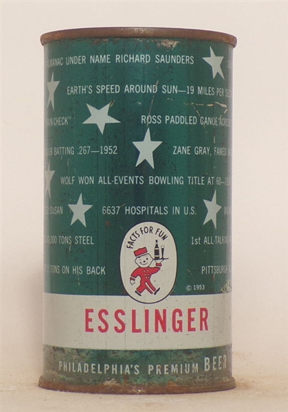 Esslinger Parti-Quiz Flat Top #13