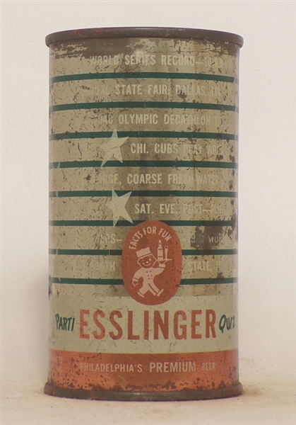 Esslinger Parti-Quiz Flat Top #22