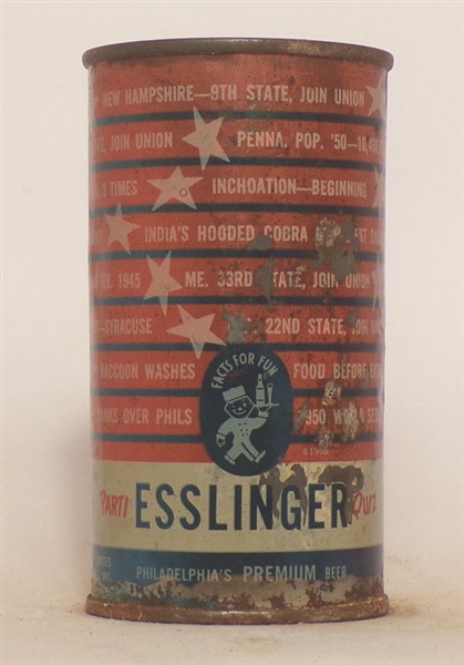 Esslinger Parti-Quiz Flat Top #23 (no bottom)