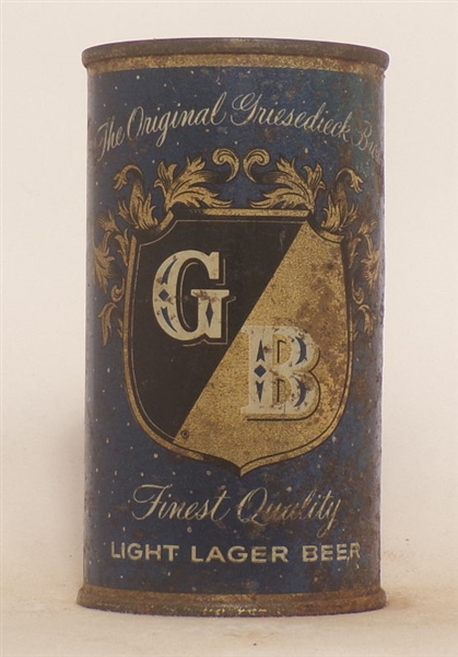 Griesedieck Bros. Flat Top #12