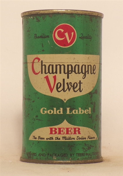 Champagne Velvet Flat Top #1