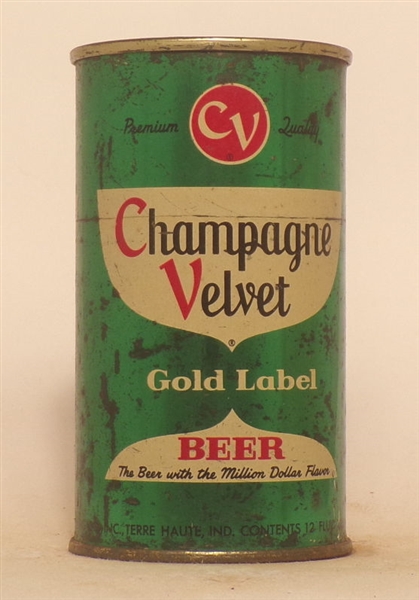 Champagne Velvet Flat Top #1