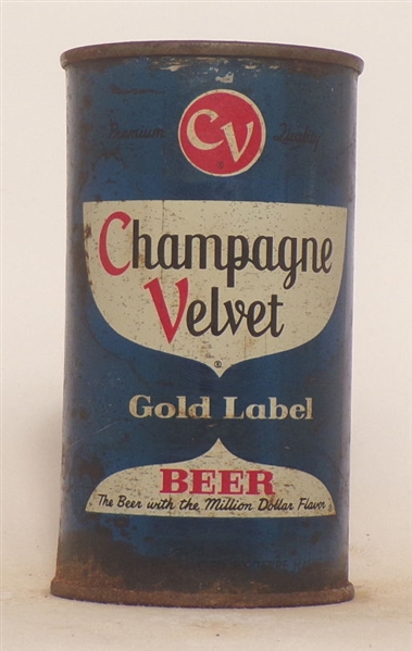 Champagne Velvet Flat Top #2