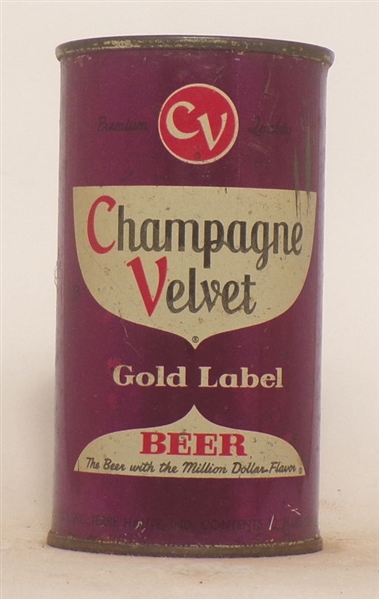 Champagne Velvet Flat Top #3