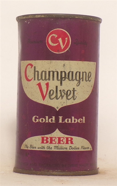 Champagne Velvet Flat Top #3