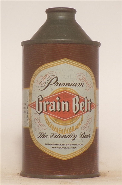 Grain Belt cone top #8