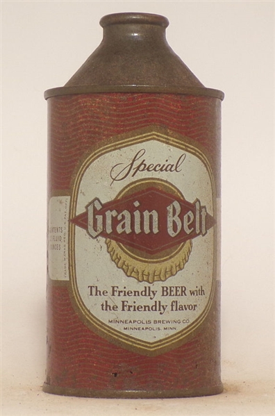 Grain Belt cone top #9